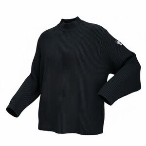 Vintage Nautica Classic Mens Mock Neck‎ 90s Sweater XXL Navy Streetwear Y2K Knit